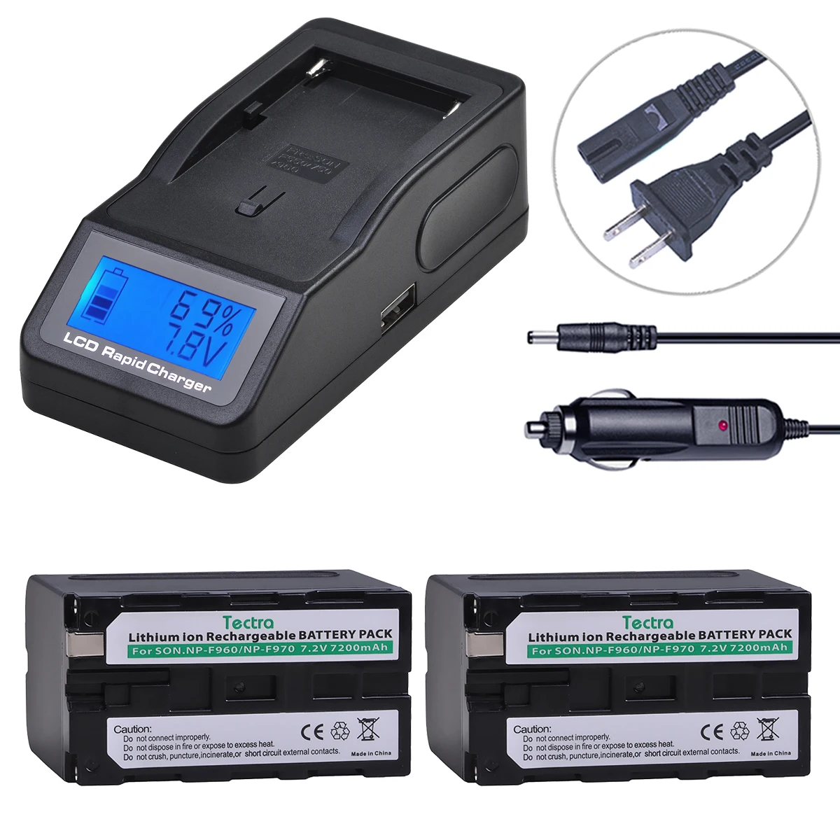 7200mAh NP-F960 NP-F970 NPF970 Camera Battery+LED USB Charger for Sony NP-F750 NP-F770 DCR-SC100 SC55 SC65 TR3000 TR3300
7200mAh NP-F960 NP-F970 NPF970 Camera Battery+LED USB Charger for Sony NP-F750 NP-F770 DCR-SC100 SC55 SC65 TR3000 TR3300