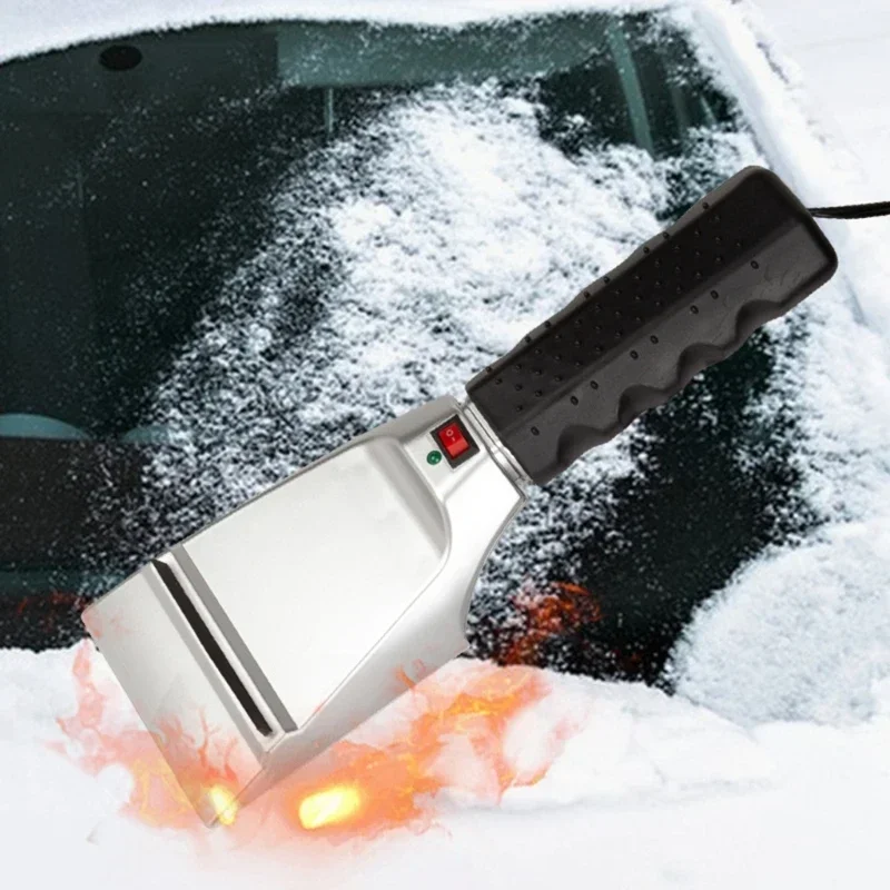 Car Windshield Snow Shovel 12V Heated Electric Car Windshield Ice Scraper Shovel with Handle Ice Removal Tool
Car Windshield Snow Shovel 12V Heated Electric Car Windshield Ice Scraper Shovel with Handle Ice Removal Tool