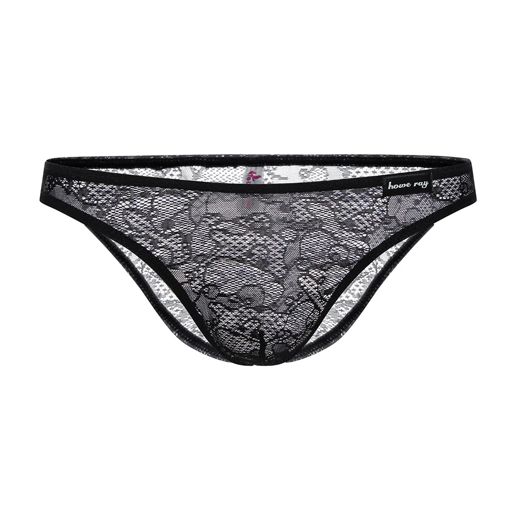 Mens Sexy Lingerie Lace See-Through Low Waist Bulge Pouch Thong Briefs Underwear Flirting Teasing Gay Mens Panties Underpants
Mens Sexy Lingerie Lace See-Through Low Waist Bulge Pouch Thong Briefs Underwear Flirting Teasing Gay Mens Panties Underpants