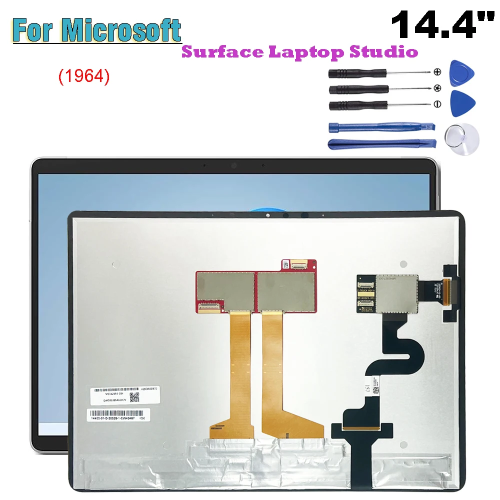 Новинка для Microsoft Surface Laptop Studio 1964 14,4 ''ЖК-дисплей кодирующий преобразователь сенсорного экрана в сборе Замена
Новинка для Microsoft Surface Laptop Studio 1964 14,4 ''ЖК-дисплей кодирующий преобразователь сенсорного экрана в сборе Замена