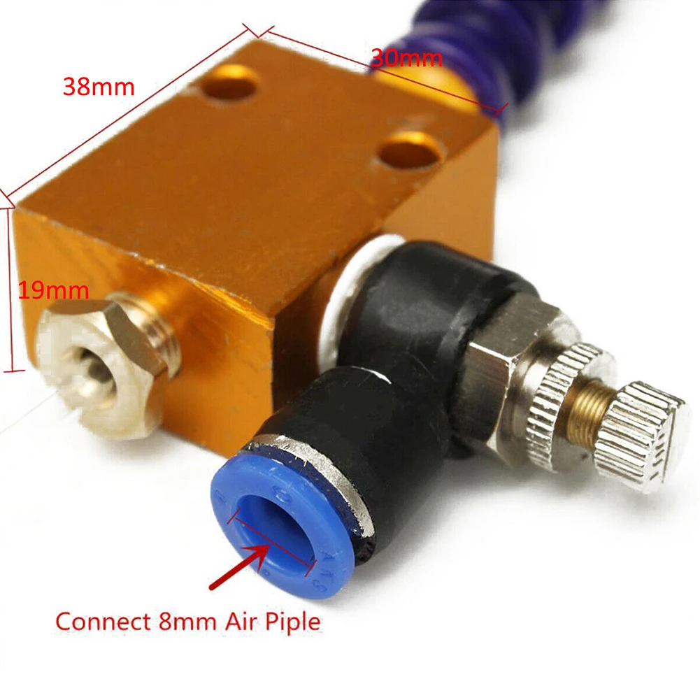 About 375mm Mist Coolant Lubrication Spray System Unit For CNC Lathe & Milling Machine Kit CNC Coolant Hoses Mist Cooling System
About 375mm Mist Coolant Lubrication Spray System Unit For CNC Lathe & Milling Machine Kit CNC Coolant Hoses Mist Cooling System