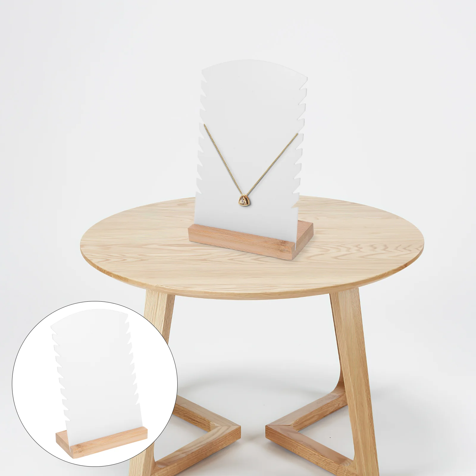 Necklace Display Rack Acrylic Jewelry Display Rack Tabletop Multi-tier Necklace Display Stand
Necklace Display Rack Acrylic Jewelry Display Rack Tabletop Multi-tier Necklace Display Stand