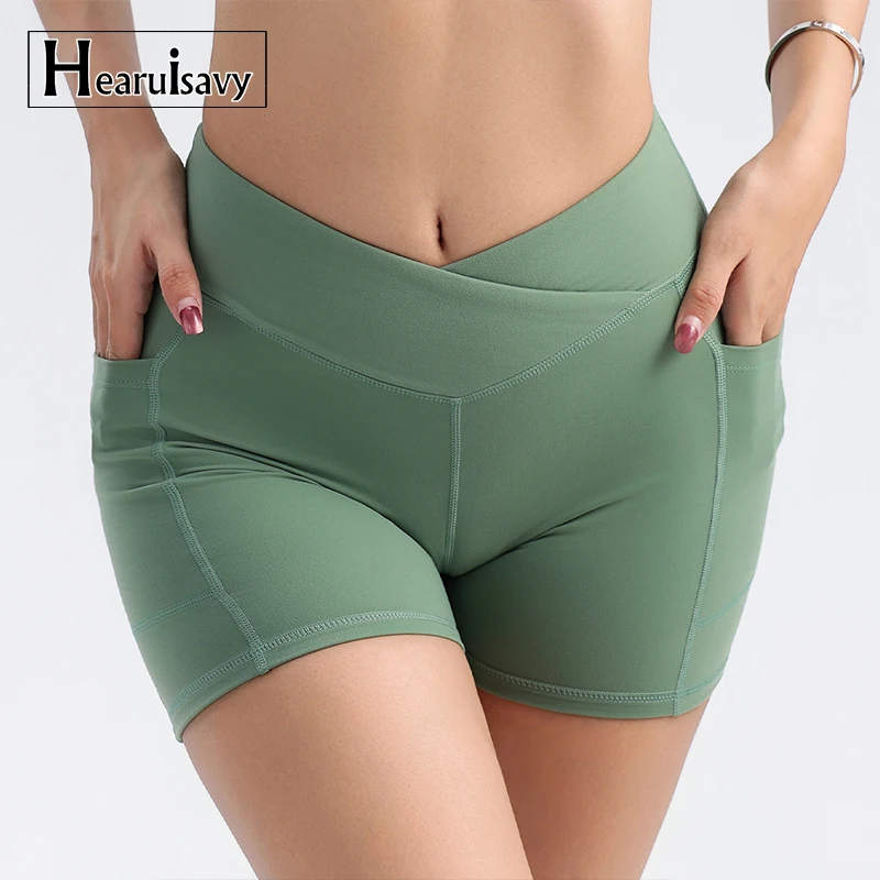 Супермягкие тканевые шорты для йоги, женские спортивные шорты пуш-ап с перекрестной завышенной талией, спортивные Леггинсы, женские велосипедные тренировочные шорты для женщин 
Супермягкие тканевые шорты для йоги, женские спортивные шорты пуш-ап с перекрестной завышенной талией, спортивные Леггинсы, женские велосипедные тренировочные шорты для женщин
