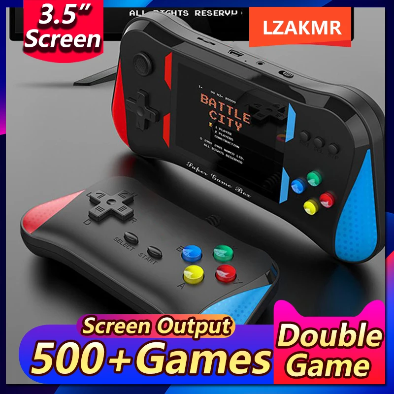 Experience Gaming Like Never Before with X7M Retro Handheld Video Game Console 3.5" OLED Screen 500+ Portable Mini Arcade Game
Experience Gaming Like Never Before with X7M Retro Handheld Video Game Console 3.5" OLED Screen 500+ Portable Mini Arcade Game