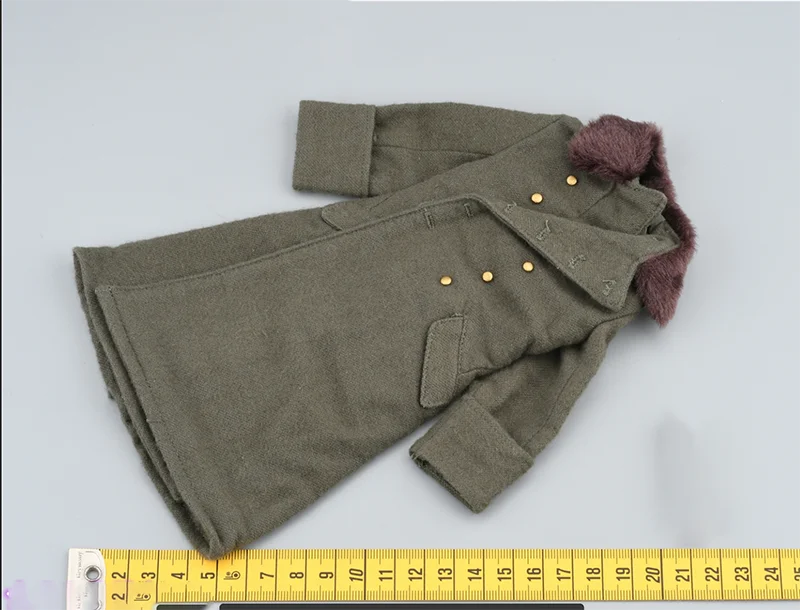 1/6 Scale GM652 WWII Field General Long Trench Coat Model for 12''Figures DIY Accessories
1/6 Scale GM652 WWII Field General Long Trench Coat Model for 12''Figures DIY Accessories