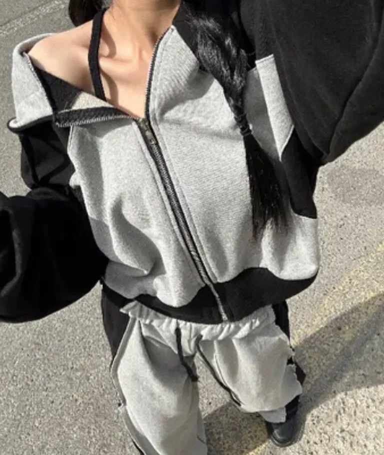 y2k vintage women's clothes hoodies sweatshirt patchwork star dark long sleeve high street hip hop punk jacket kpop dance tops
y2k vintage women's clothes hoodies sweatshirt patchwork star dark long sleeve high street hip hop punk jacket kpop dance tops
