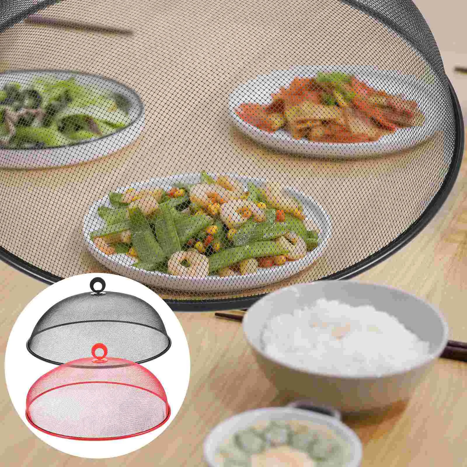 2 Pcs Dustproof Food Cover Metal Mesh Tents Protector Dining Table Covers Stainless Steel Dome Household
2 Pcs Dustproof Food Cover Metal Mesh Tents Protector Dining Table Covers Stainless Steel Dome Household