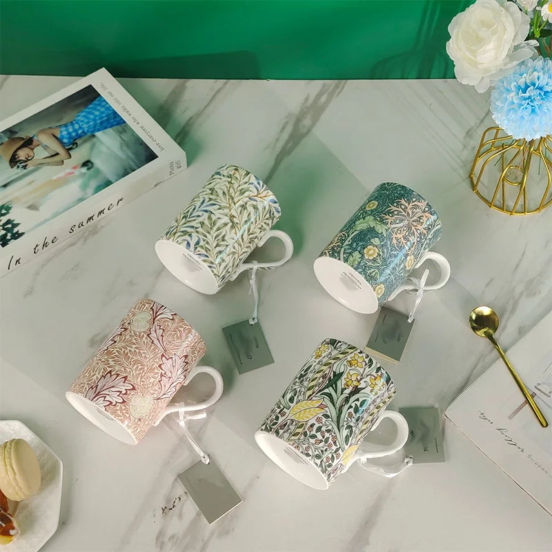 European Ceramic Plant Mug Leaf Flower Seagrass Narcissus Coffee Milk Breakfast Cup Office Afternoon Tea Drinkware Gift Box
European Ceramic Plant Mug Leaf Flower Seagrass Narcissus Coffee Milk Breakfast Cup Office Afternoon Tea Drinkware Gift Box