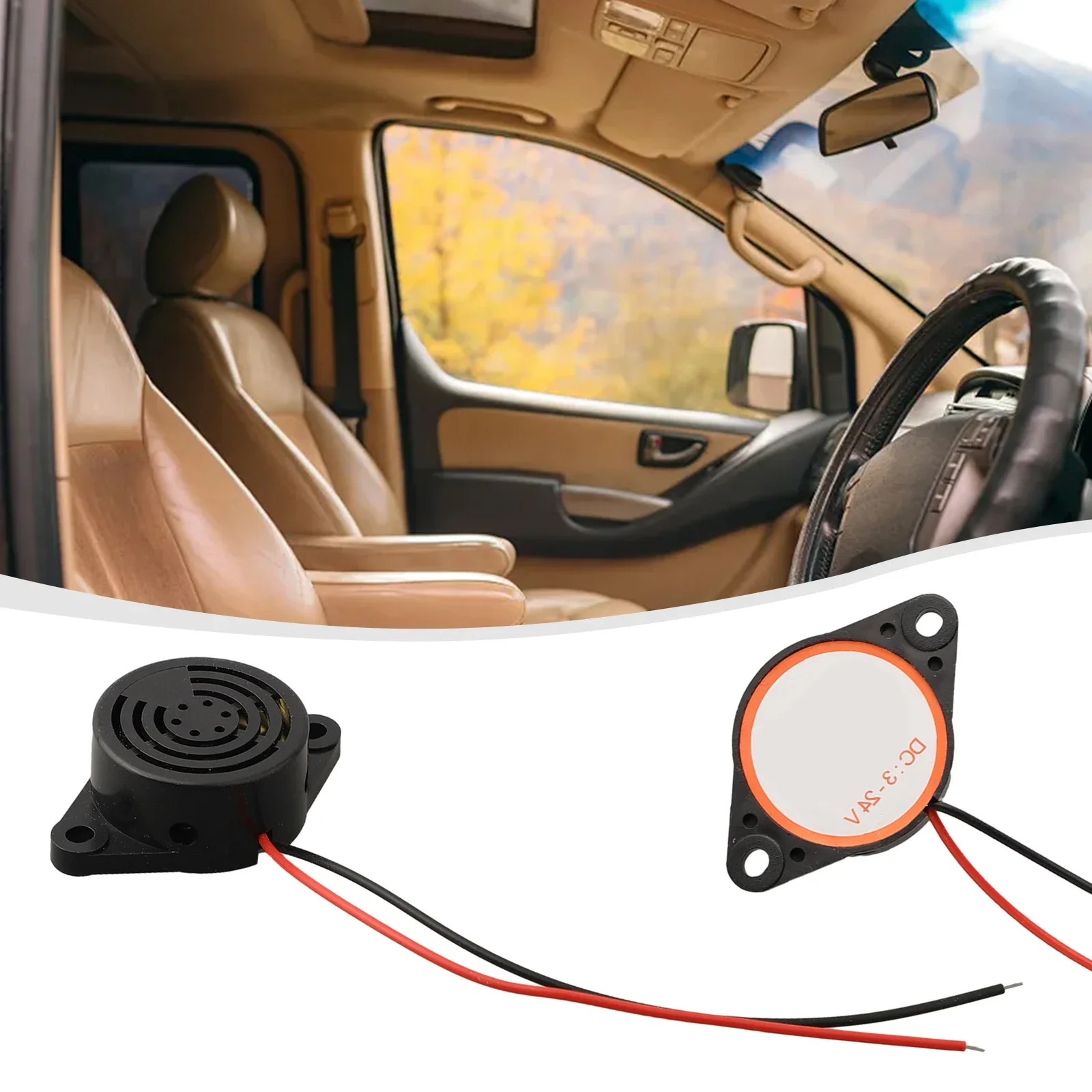 1pc DC3V-24V 100dB Electronic Buzzer Beep Alarm Ringtone Continuous Sound Black And Red 2 Wire, Convenient For Wiring.
1pc DC3V-24V 100dB Electronic Buzzer Beep Alarm Ringtone Continuous Sound Black And Red 2 Wire, Convenient For Wiring.