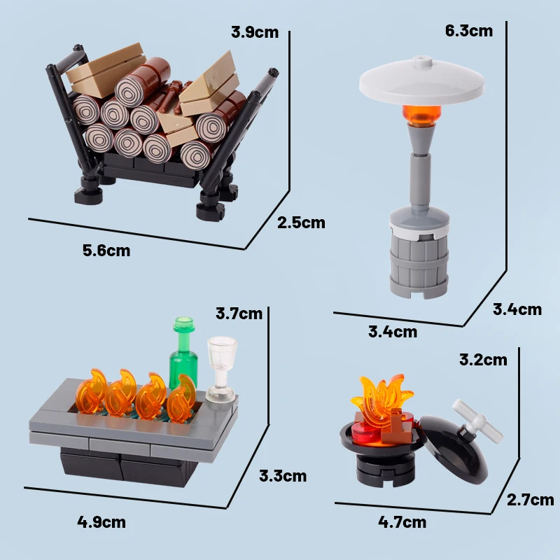 MOC City Winter Oven Building Blocks Street View House Furniture Food Wood Fire Lamp Kitchenware Accessories Bricks Friends Toys
MOC City Winter Oven Building Blocks Street View House Furniture Food Wood Fire Lamp Kitchenware Accessories Bricks Friends Toys