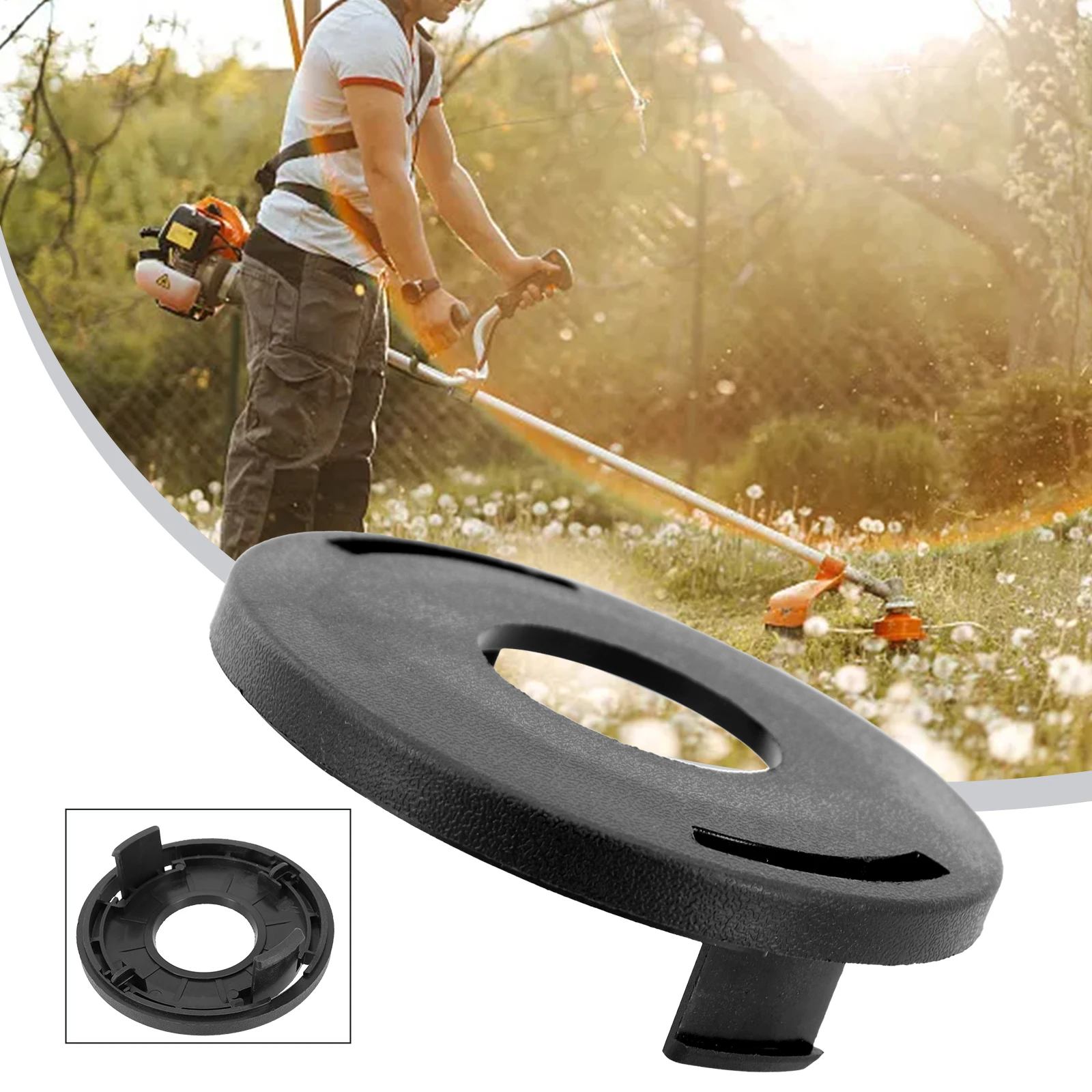 1Pc Trimmer Head Cap Replacement Base Cover Accessory Part Practical Lawn Mower Yard Garden Outdoor Nylon Black
1Pc Trimmer Head Cap Replacement Base Cover Accessory Part Practical Lawn Mower Yard Garden Outdoor Nylon Black