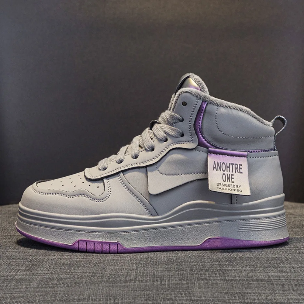 Женские высокие кроссовки из натуральной кожи, маленькие универсальные спортивные туфли на толстой подошве, белые, весна-осень 
Женские высокие кроссовки из натуральной кожи, маленькие универсальные спортивные туфли на толстой подошве, белые, весна-осень