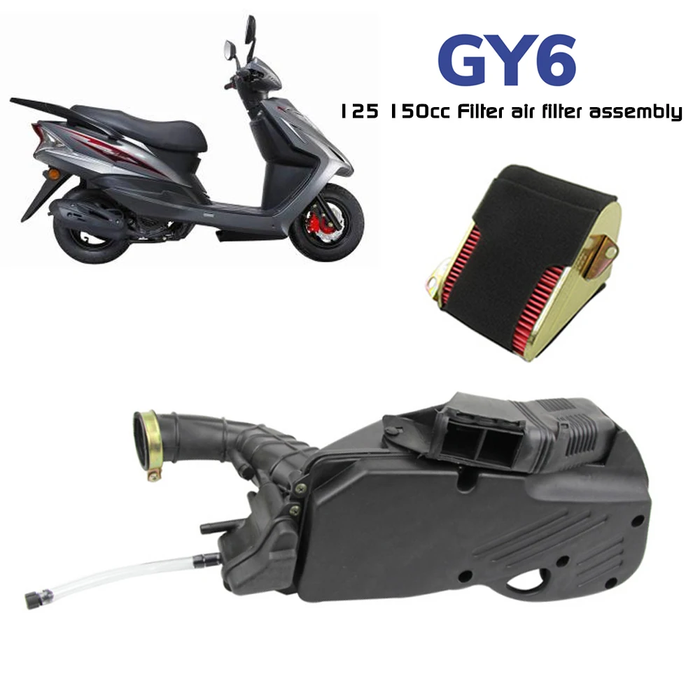 Motorcycle Scooter Air Filter Heroic GY6 125150 GY6125 GY6150 Filter Air Filter Assembly
Motorcycle Scooter Air Filter Heroic GY6 125150 GY6125 GY6150 Filter Air Filter Assembly