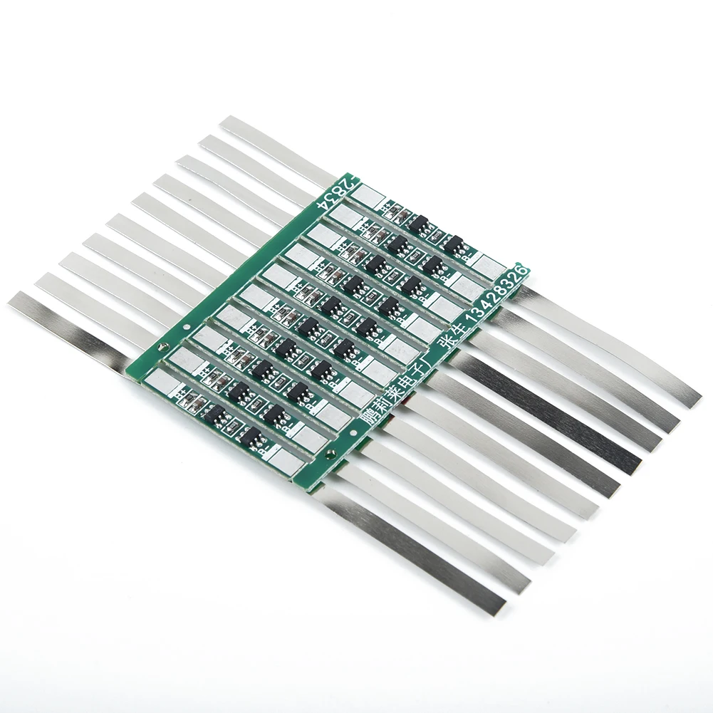 10 Pack For 3A Protection Board for 18650 Liion Lithium Battery Overcharge Overdischarge Short Circuit Protection
10 Pack For 3A Protection Board for 18650 Liion Lithium Battery Overcharge Overdischarge Short Circuit Protection