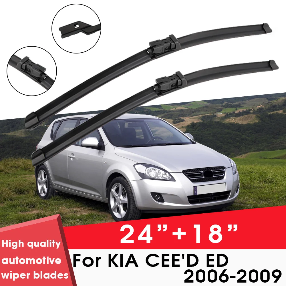 BEMOST Car Wiper Blades Front Window Windshield Rubber Refill Wiper For KIA CEE'D ED 2006-2009 24"+18" Car Accessories
BEMOST Car Wiper Blades Front Window Windshield Rubber Refill Wiper For KIA CEE'D ED 2006-2009 24"+18" Car Accessories