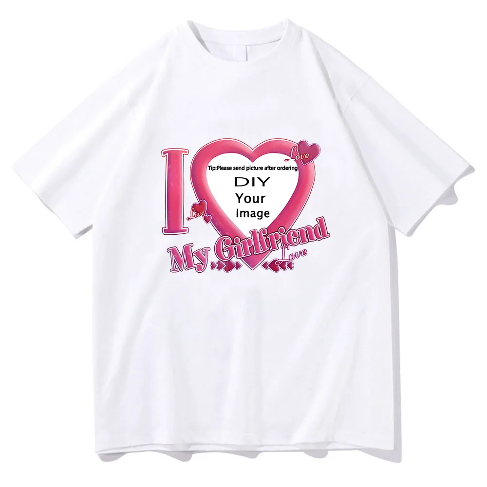 I Love My Girlfriend Coupon Tshirts ShortSleeve Summer Tee-shirt Cotton High Quality Women/Men T-shirts DIY Customized Printing I Love My Girlfriend Coupon Tshirts ShortSleeve Summer Tee-shirt Cotton High Quality Women/Men T-shirts DIY Customized Printing