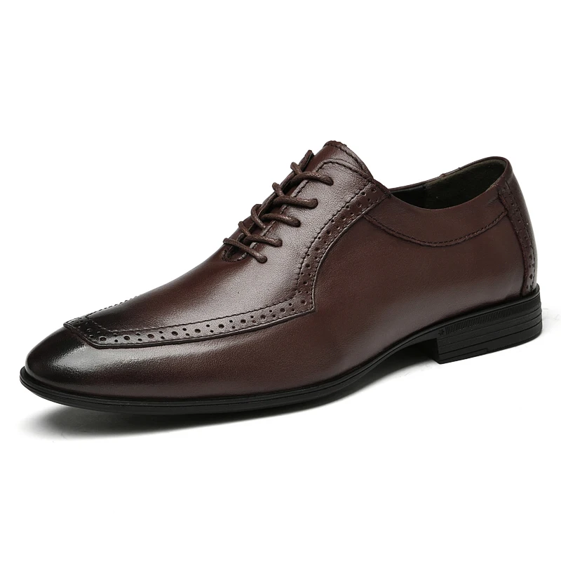Genuine Leather Shoes Men Brand Oxford Men Shoes Fashion Luxury Dress Shoes Men Formal Shoes Elegantes Groom Shoes High Quality
Genuine Leather Shoes Men Brand Oxford Men Shoes Fashion Luxury Dress Shoes Men Formal Shoes Elegantes Groom Shoes High Quality