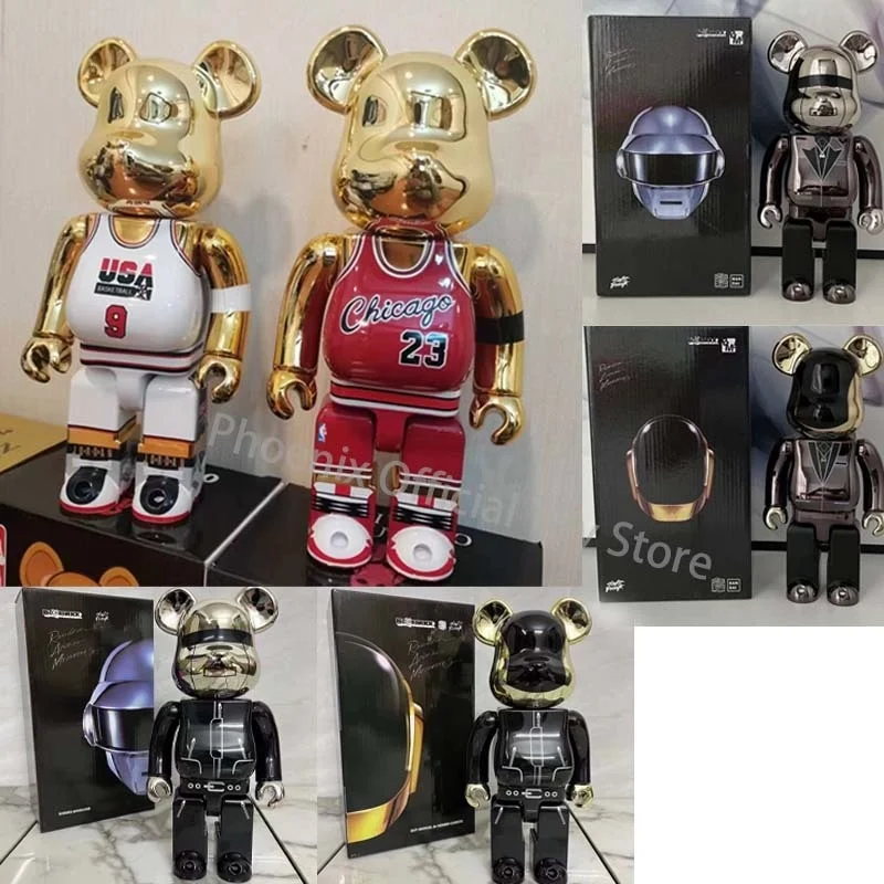 28cm Bearbricks 400% Basketball NO.23 Player Figure Toy High Quality Daft Punk Bear Brick Action Figure Cyberpunk Model Gift
28cm Bearbricks 400% Basketball NO.23 Player Figure Toy High Quality Daft Punk Bear Brick Action Figure Cyberpunk Model Gift