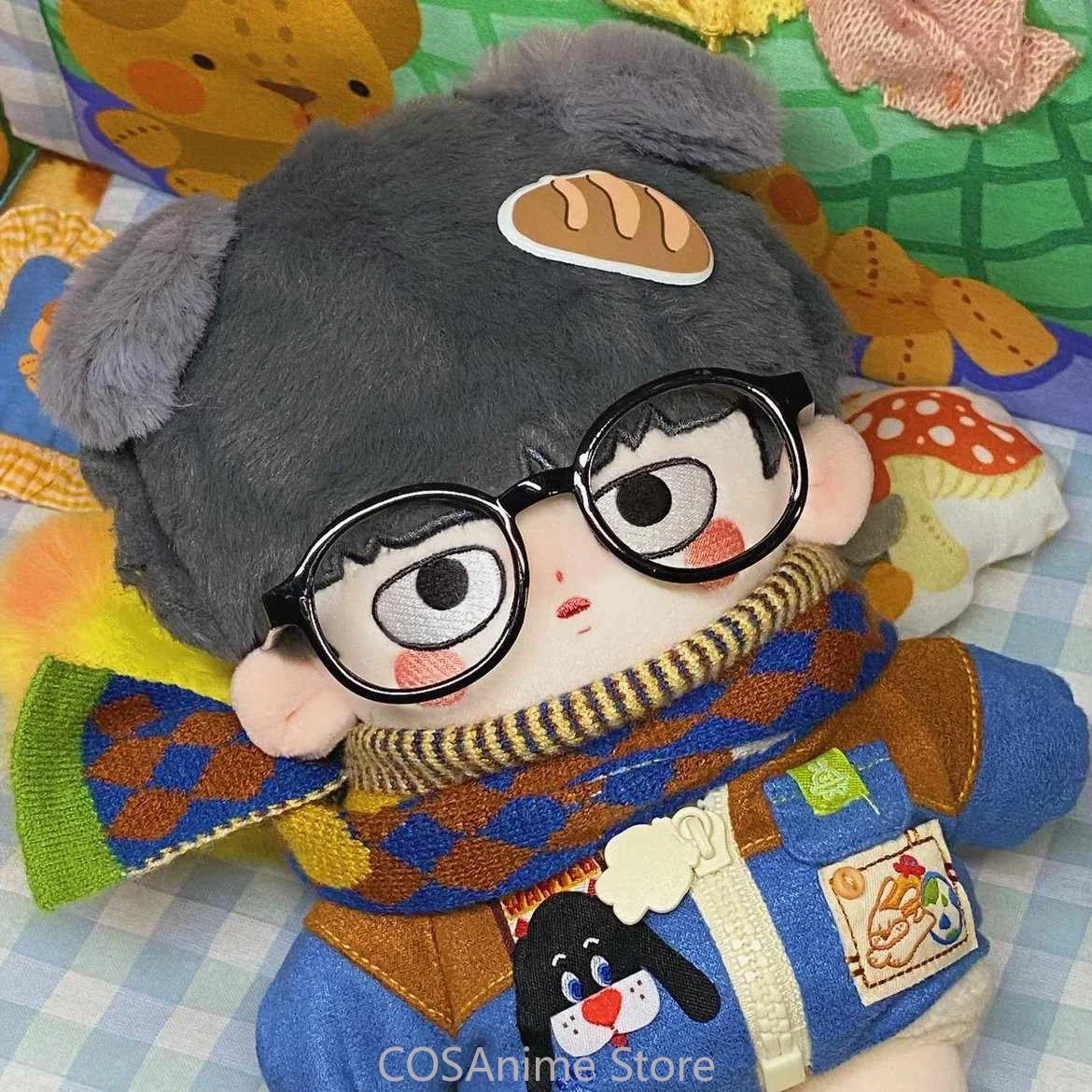 Плюшевая плюшевая подушка для косплея из плюша, с ушками монстра и чудовища, маскарадная подушка, подарок на Рождество, 100