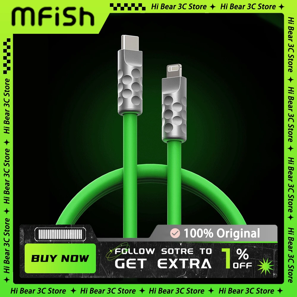 Кабель Mfish силиконовый для быстрой зарядки iphone 15, Mac, iPad, Huawei, Xiaomi, 240 Вт, lightning, атмосферная лампа, 1,5 м
Кабель Mfish силиконовый для быстрой зарядки iphone 15, Mac, iPad, Huawei, Xiaomi, 240 Вт, lightning, атмосферная лампа, 1,5 м