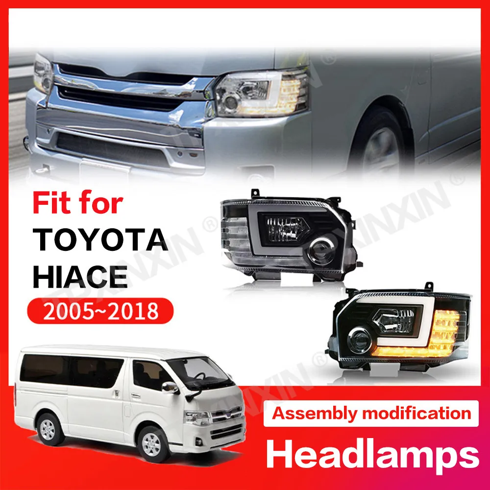 Premium Auto Parts For Toyota Hiace 2005-2018 Headlight LED Bifocal Lens Assembly High Quality Car Unit Hot Sale Head unit
Premium Auto Parts For Toyota Hiace 2005-2018 Headlight LED Bifocal Lens Assembly High Quality Car Unit Hot Sale Head unit