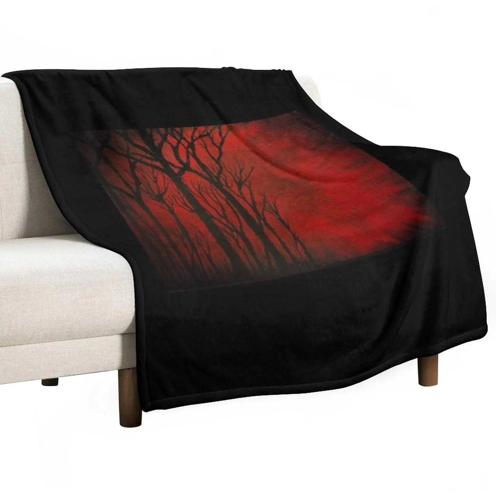 

The Last Moments Of Day At The Forest Edge Throw Blanket For Sofa Thin Blankets Sofas Of Decoration Luxury Throw Blanket