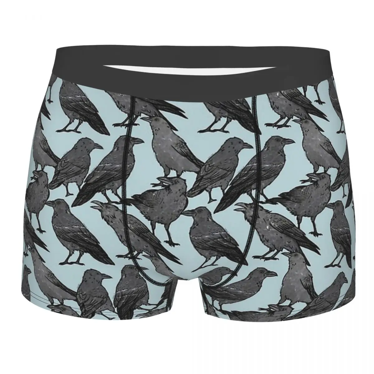 Cute Crow Pattern Underpants Breathbale Panties Man Underwear Print Shorts Boxer Briefs
Cute Crow Pattern Underpants Breathbale Panties Man Underwear Print Shorts Boxer Briefs