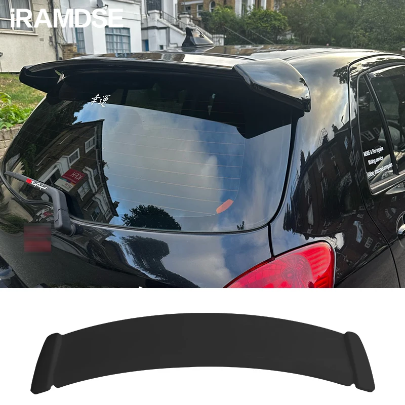 

Rear Trunk Lid Spoiler Wing 2008 - 2013 ABS Material Customize Color DIY Paint Sport Car Spoiler Use For Toyota Yaris