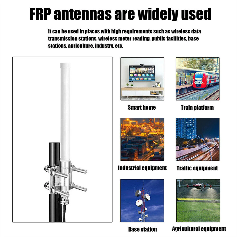 5-8dBi For LoRa Gate Way 915MHz Antenna For Helium RAK Hotspot HNT Miner 868MHz Fiberglass Antenna Kit Household Equipment
5-8dBi For LoRa Gate Way 915MHz Antenna For Helium RAK Hotspot HNT Miner 868MHz Fiberglass Antenna Kit Household Equipment
