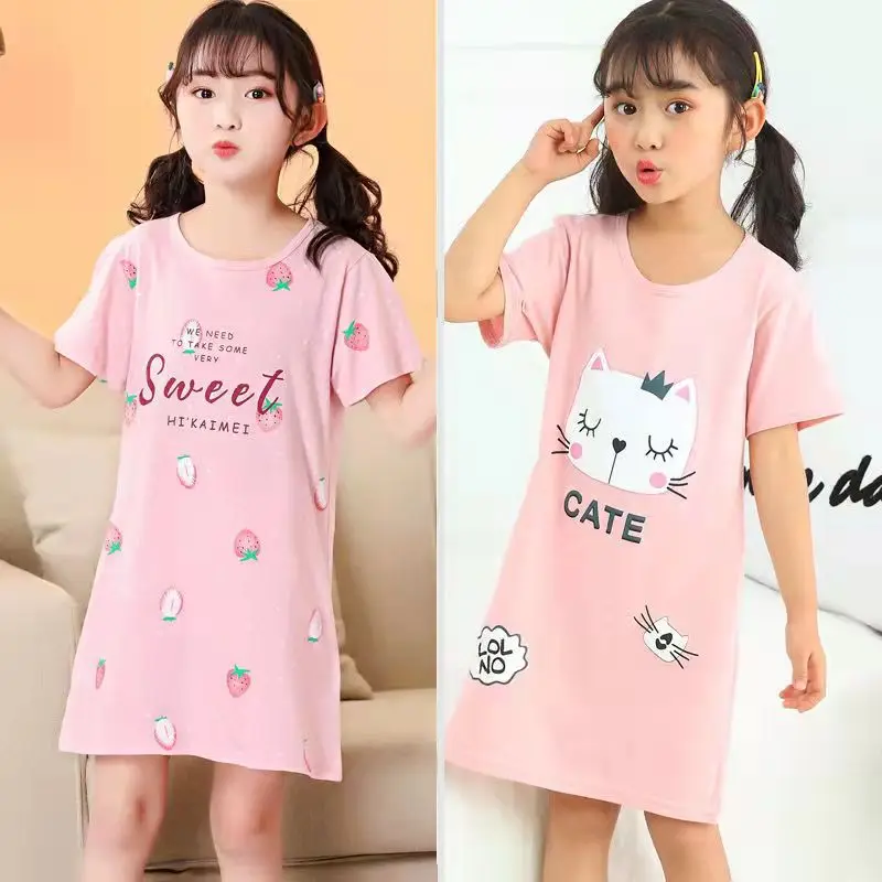 Kids Girls Princess Summer Night Dress Children Pajamas Sleeing Dress For Teens Girl Cartoon Unicorn Nightgowns Baby Sleepwear
Kids Girls Princess Summer Night Dress Children Pajamas Sleeing Dress For Teens Girl Cartoon Unicorn Nightgowns Baby Sleepwear