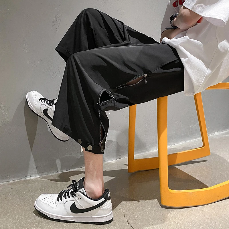 Calf Length Mens Cargo Pants Joggers Hip Hop Japanese Streetwear Harem Jogging Trousers
Calf Length Mens Cargo Pants Joggers Hip Hop Japanese Streetwear Harem Jogging Trousers