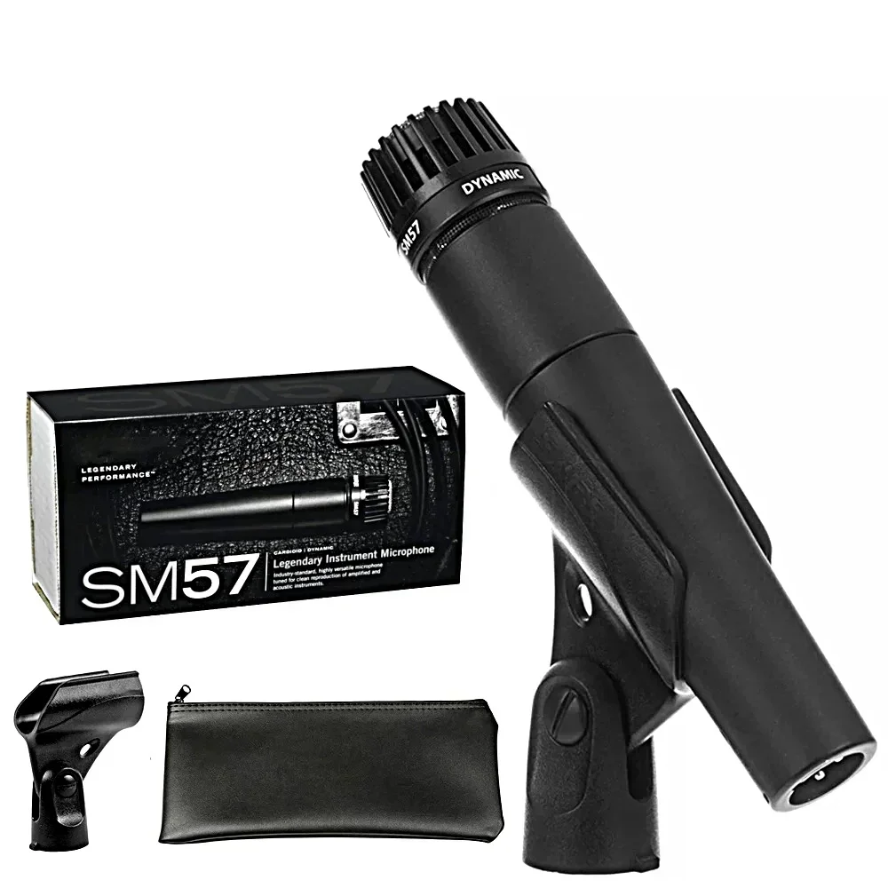 SM57 microphone, professional stage performance dynamic microphone, home karaoke microphone, recording voice wired microphone
SM57 microphone, professional stage performance dynamic microphone, home karaoke microphone, recording voice wired microphone