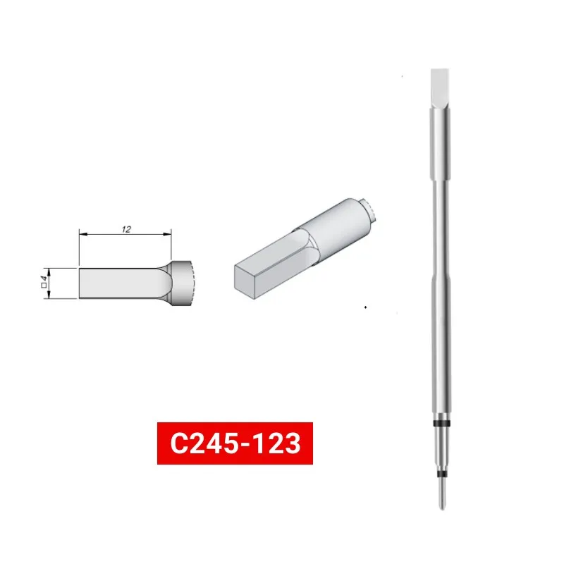 

C245 123 Soldering Tips for JBC SUGON AIFEN a9pro T245 Handle Tools