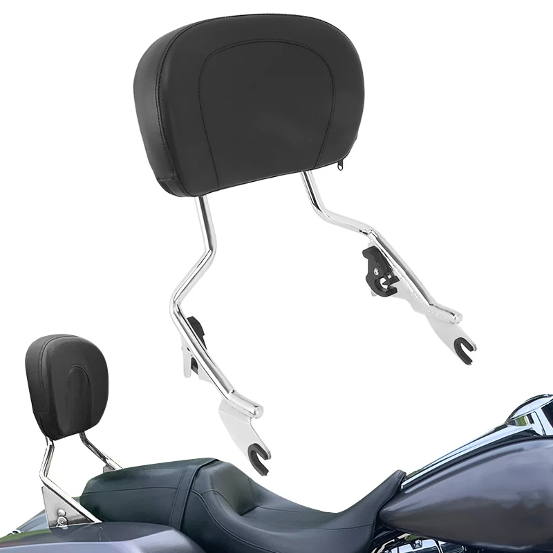 Detachable Motorcycle Rear Passenger Backrest Sissy Bars For Harley Road King CVO Street Glide Road Glide Special 2009-2023
Detachable Motorcycle Rear Passenger Backrest Sissy Bars For Harley Road King CVO Street Glide Road Glide Special 2009-2023