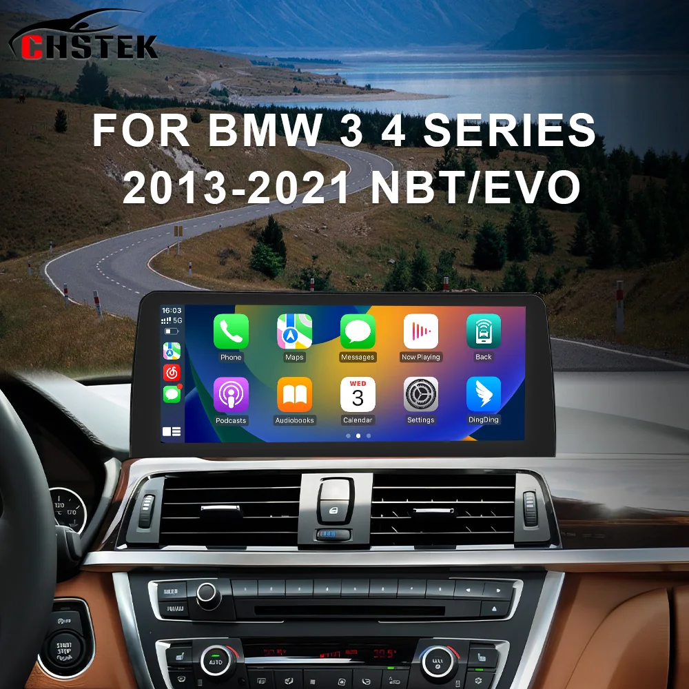 CHSTEK 12.3" Car Radio Android 13 Carplay Navigation Bluetooth For BMW 3 4 Series F30 F31 F33 F32 F34 F36 F80 2012-2021 NBT/EVO
CHSTEK 12.3" Car Radio Android 13 Carplay Navigation Bluetooth For BMW 3 4 Series F30 F31 F33 F32 F34 F36 F80 2012-2021 NBT/EVO