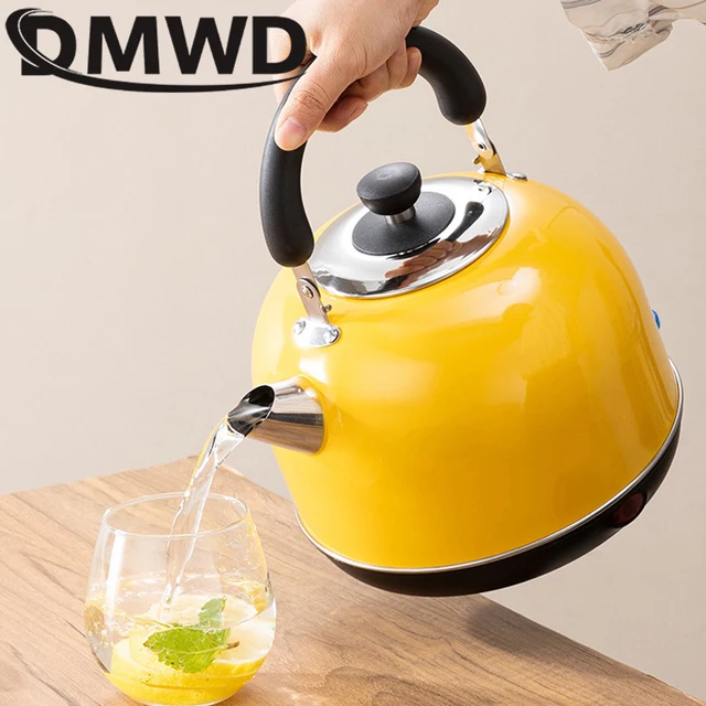 DMWD-Bouilloire Électrique Intelligente en Acier Inoxydable, Appareils de Cuisine, 3l, Grande Capacité, Thé, Café, Pot Thermo, Mise Hors Tension existent 2