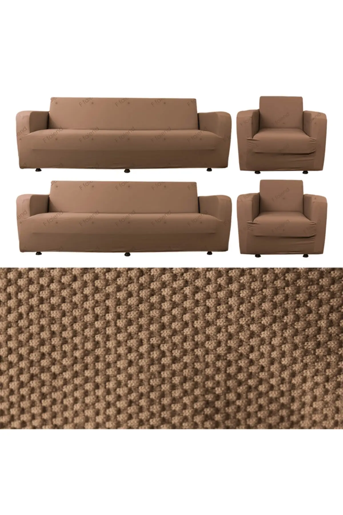 Flexible Seat Sofa Case Set With Tires Sofa Cover 3 + 3 1 1 Maxi Suit Cotton-Polyester 80x125 Brown
Flexible Seat Sofa Case Set With Tires Sofa Cover 3 + 3 1 1 Maxi Suit Cotton-Polyester 80x125 Brown