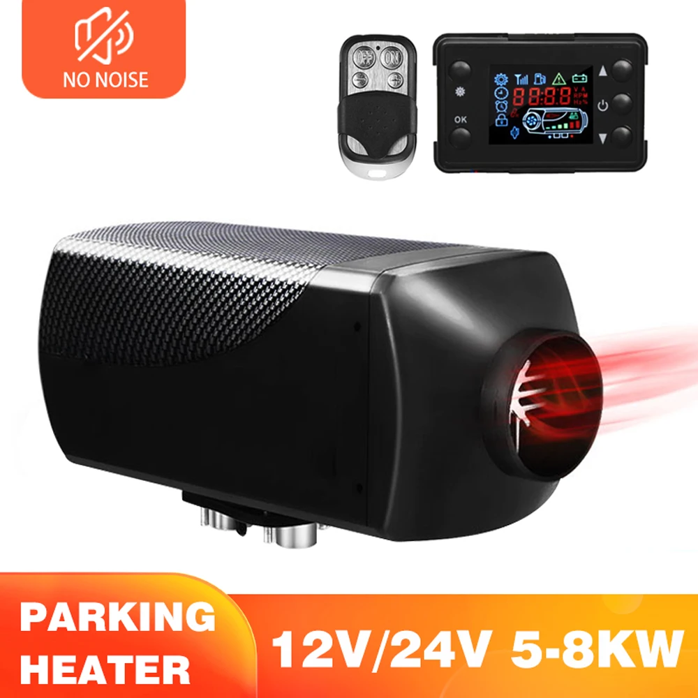 12V 5KW-8KW Car Air Parking Heater For Vehicles Heaters Diesel Fuel Tank Low Emissions With Remote Control LCD Switch Kit
12V 5KW-8KW Car Air Parking Heater For Vehicles Heaters Diesel Fuel Tank Low Emissions With Remote Control LCD Switch Kit