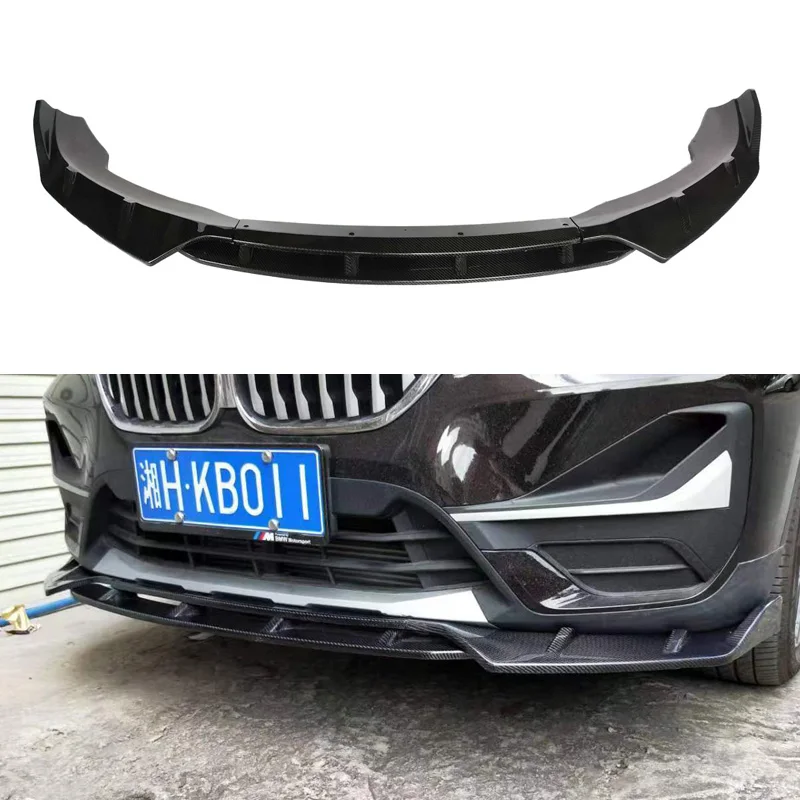 For X1 Car Body Kits 2012-2021 High quality carbon fiber front bumper lip deflector spoiler 4-piece set
For X1 Car Body Kits 2012-2021 High quality carbon fiber front bumper lip deflector spoiler 4-piece set