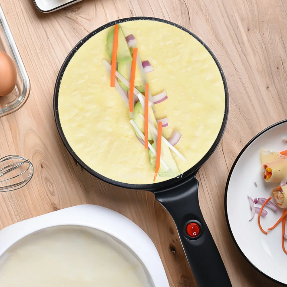220V Mini Electric Crepe Pizza Maker Pancake Machine Non-stick Griddle Baking Pan Cake Machine Kitchen Appliances Cooking Tools
220V Mini Electric Crepe Pizza Maker Pancake Machine Non-stick Griddle Baking Pan Cake Machine Kitchen Appliances Cooking Tools