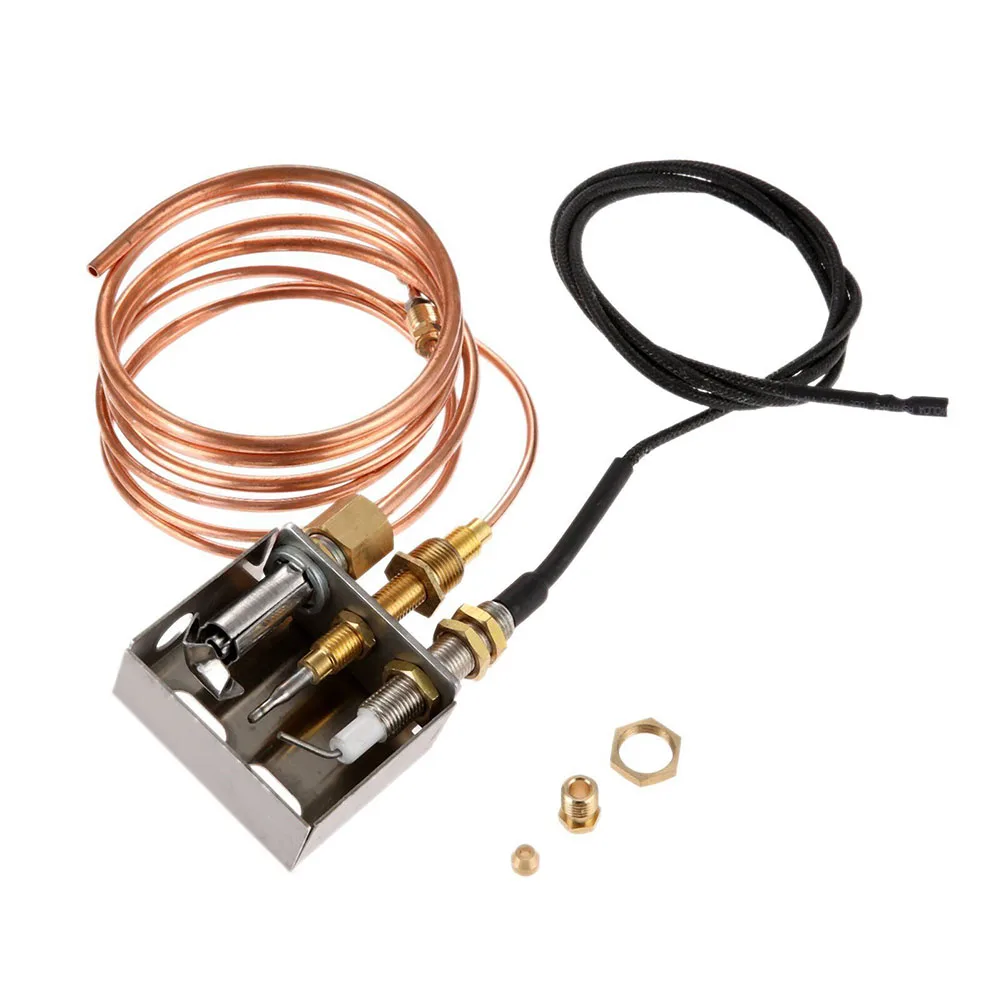 Propane Ignition Kit with Pilot Burner Assembly Premium Replacement Set for Gas Fireplaces Fire pits and Heaters
Propane Ignition Kit with Pilot Burner Assembly Premium Replacement Set for Gas Fireplaces Fire pits and Heaters