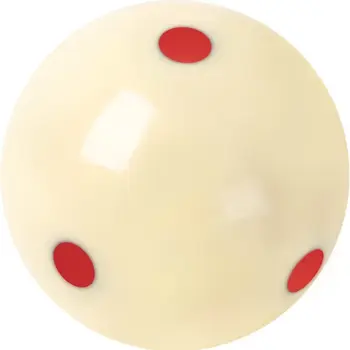 당구 연습 훈련 큐볼, AAA 등급 프로 컵 표준 당구 큐볼, 6 도트 상품 이미지