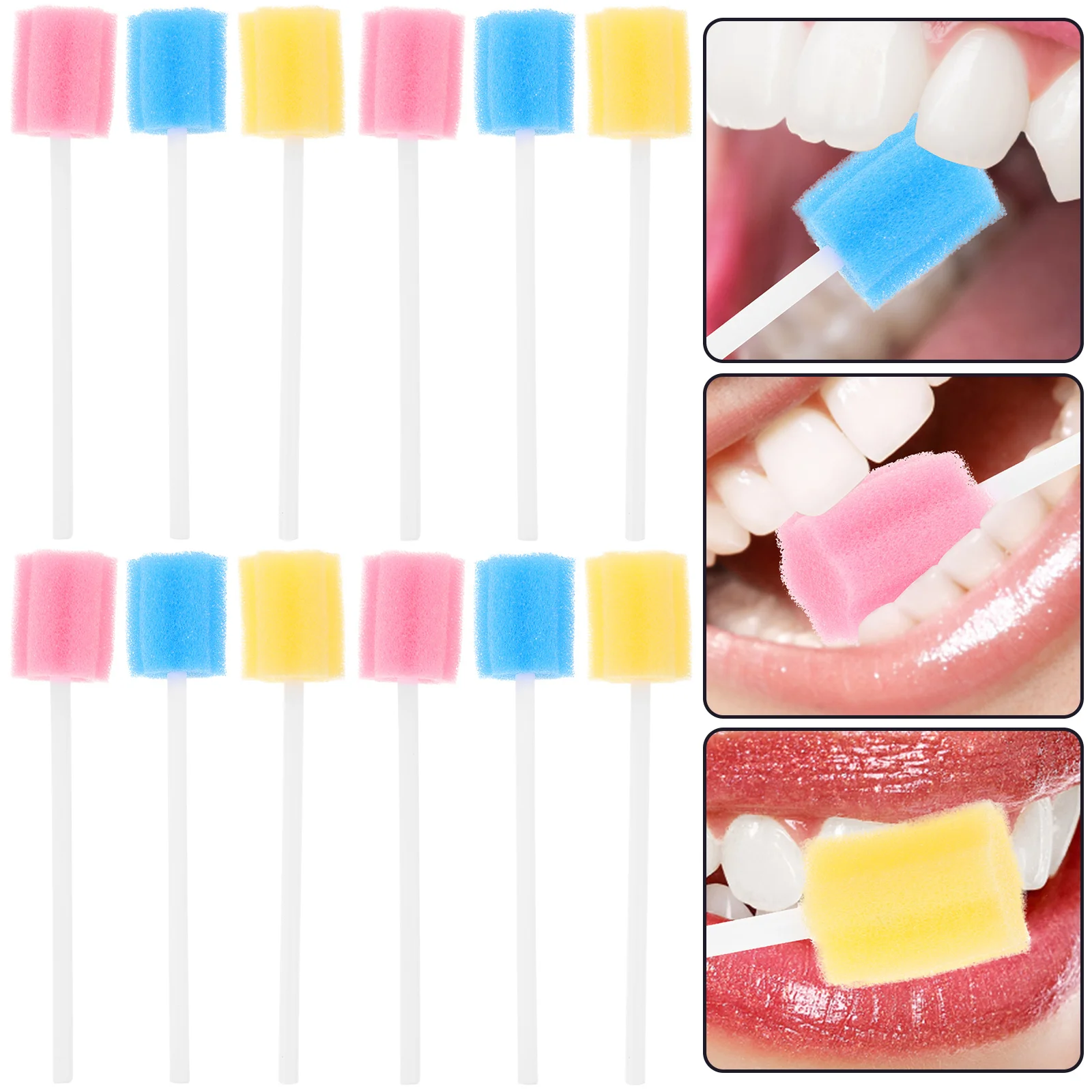 

150 шт., портативные зубные щётки для чистки полости рта