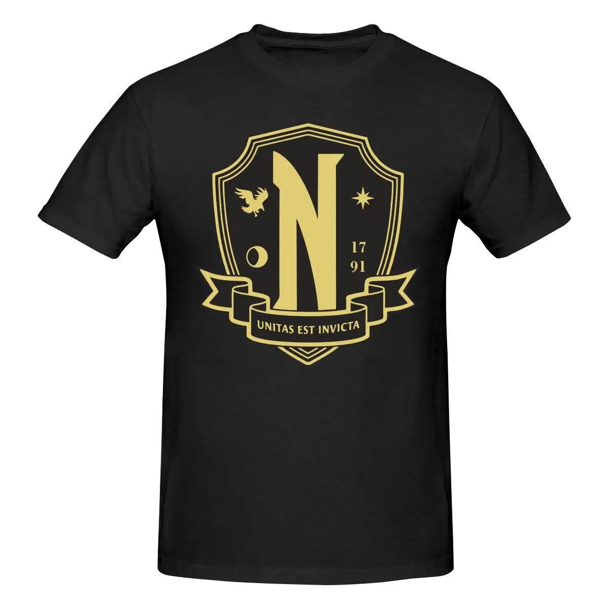 Wednesday Addams Nevermore Academy Awesome T Shirt Cotton Crewneck Custom Short Sleeve Shirts
Wednesday Addams Nevermore Academy Awesome T Shirt Cotton Crewneck Custom Short Sleeve Shirts