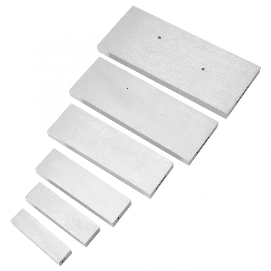 6Pcs 3/8 To 2-1/4 Inch Parallel Block Adjustable Parallel Block Set Precision Steel Parallel L2 Inspection Gages
6Pcs 3/8 To 2-1/4 Inch Parallel Block Adjustable Parallel Block Set Precision Steel Parallel L2 Inspection Gages