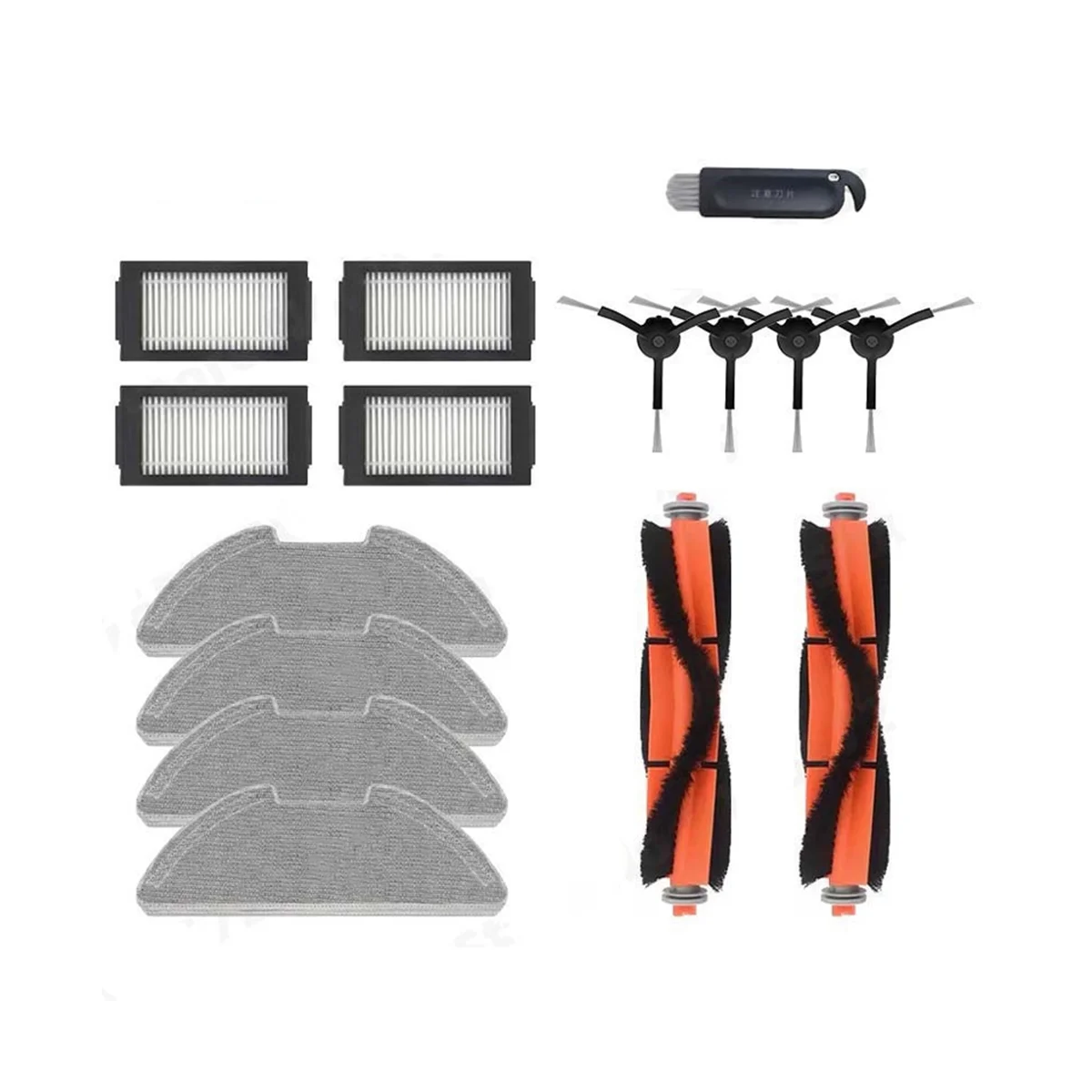 Main/Side Brush Hepa Filter Mop Cloth Parts for Robot Vacuum-Mop Pro / 2 Pro / MJSTS1 Vacuum Cleaner Parts
Main/Side Brush Hepa Filter Mop Cloth Parts for Robot Vacuum-Mop Pro / 2 Pro / MJSTS1 Vacuum Cleaner Parts