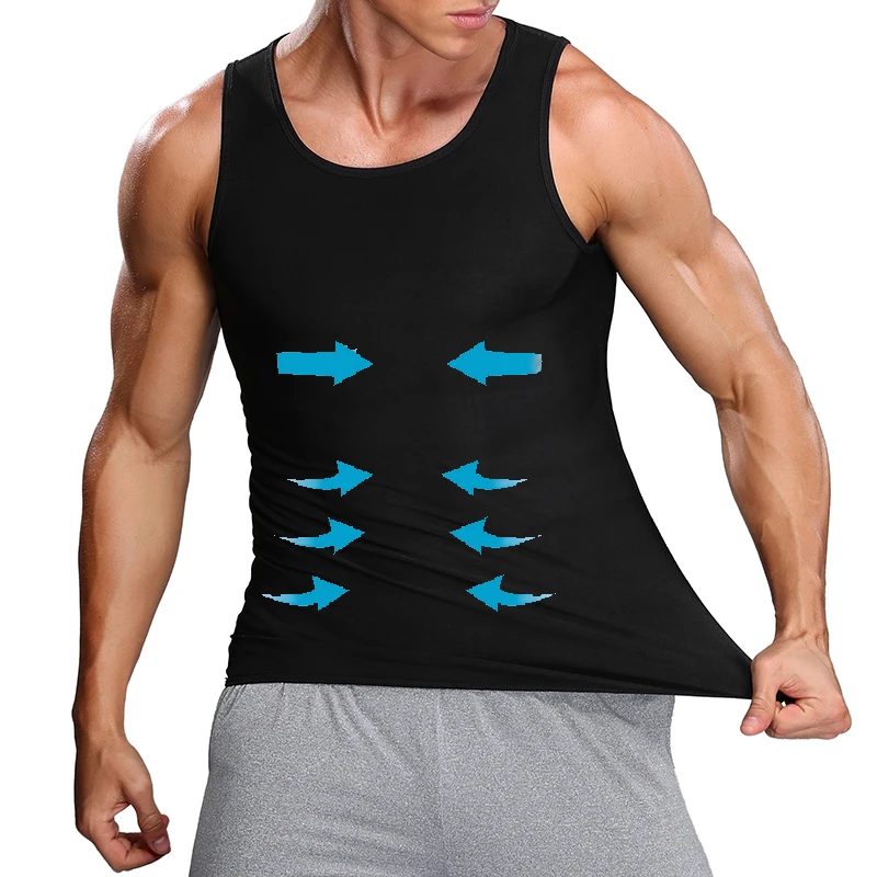 Neoprene Sweat Sauna Vest Men Waist Trainer Slimming Body Shapers Vest Shapewear Corset Gym Underwear Fat Burn Tank Top Sweats
Neoprene Sweat Sauna Vest Men Waist Trainer Slimming Body Shapers Vest Shapewear Corset Gym Underwear Fat Burn Tank Top Sweats