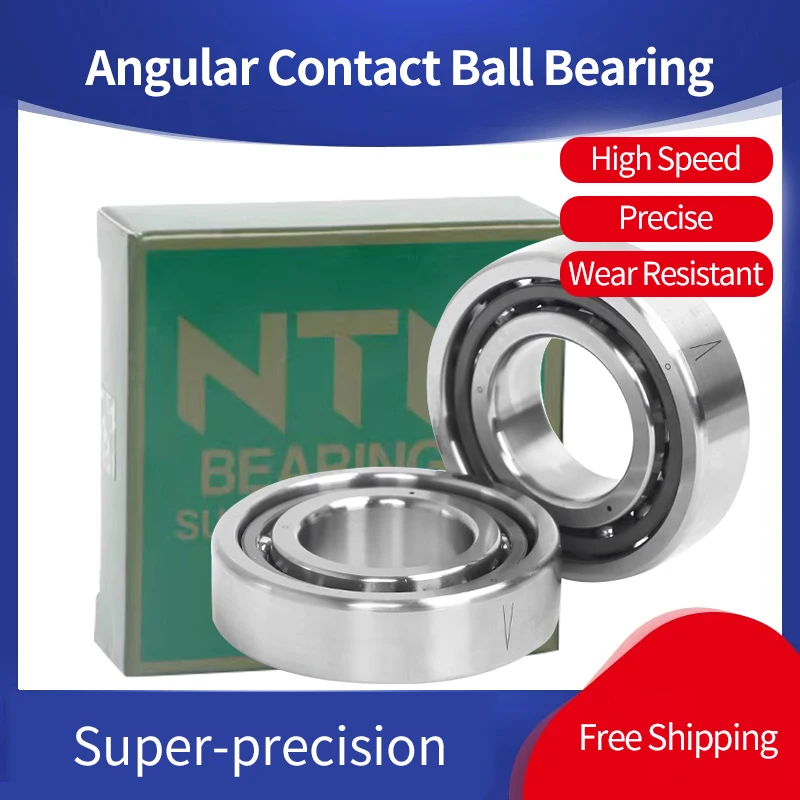 

High Precision NTN JAPAN Angular Contact Ball Bearings BNT 201 202 203 204 205 206 207 208 209 GNP4