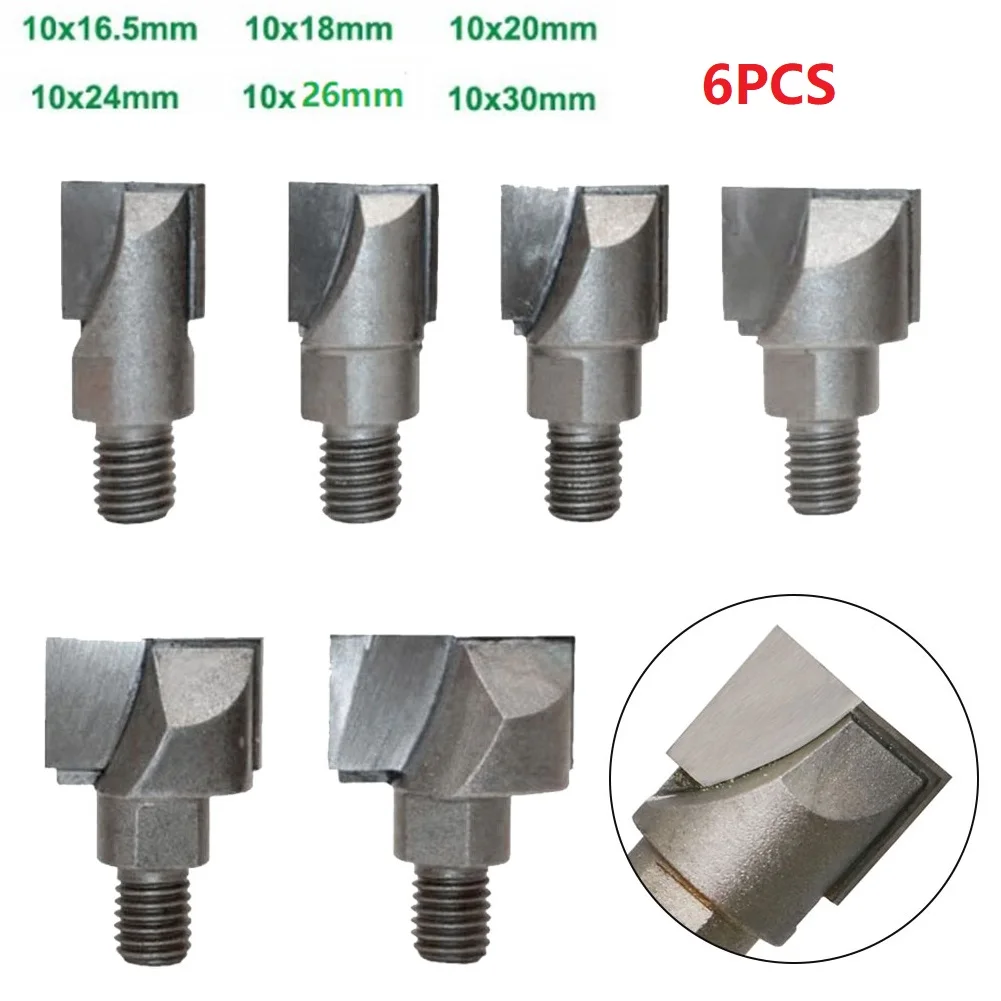 6pcs 10mm Handle Special Wooden Door Slotter Blade 16.5/18/20/24/26/30MM Cleaning Router Bit Lock Slotting Milling Cutter Tools
6pcs 10mm Handle Special Wooden Door Slotter Blade 16.5/18/20/24/26/30MM Cleaning Router Bit Lock Slotting Milling Cutter Tools