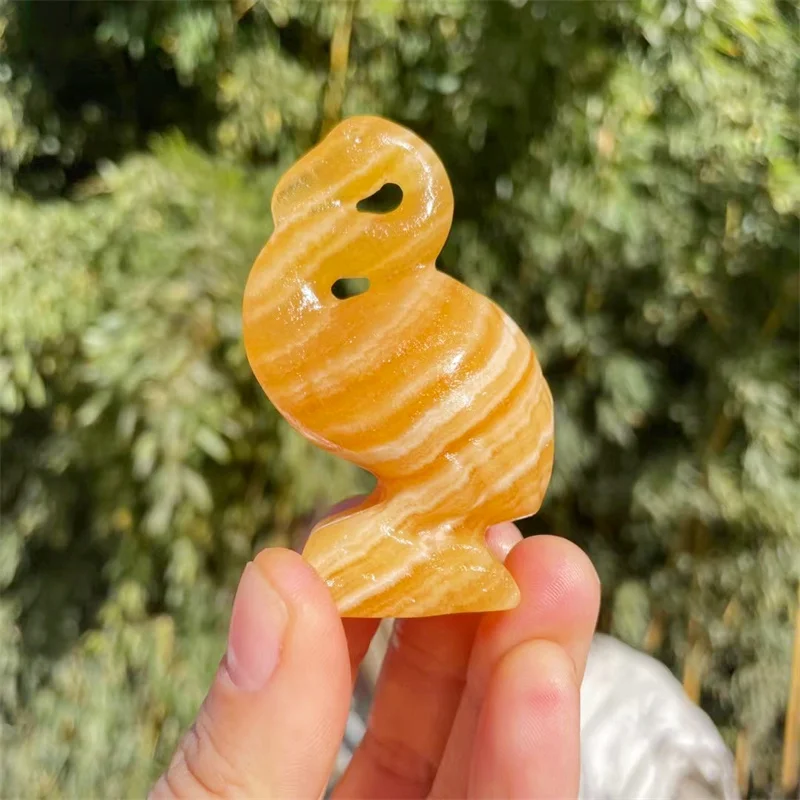 Natural Yellow Calcite Flamingo Hand Carved Animal Figurine Healing Energy Gemstone Crystal Crafts For Christmas Gift 7CM
Natural Yellow Calcite Flamingo Hand Carved Animal Figurine Healing Energy Gemstone Crystal Crafts For Christmas Gift 7CM